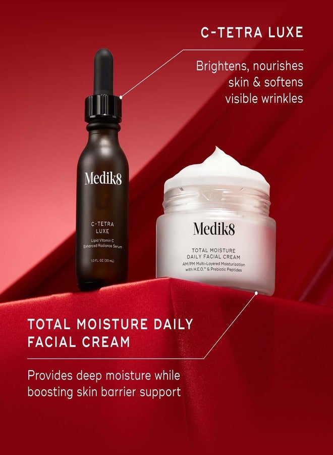 Medik8 Radiance Wrapped Kit - Vitamin C Serum for Face - Facial Cream for Women and Men - Hydrating Peptide Face Moisturizer - 2 pc - Image 3